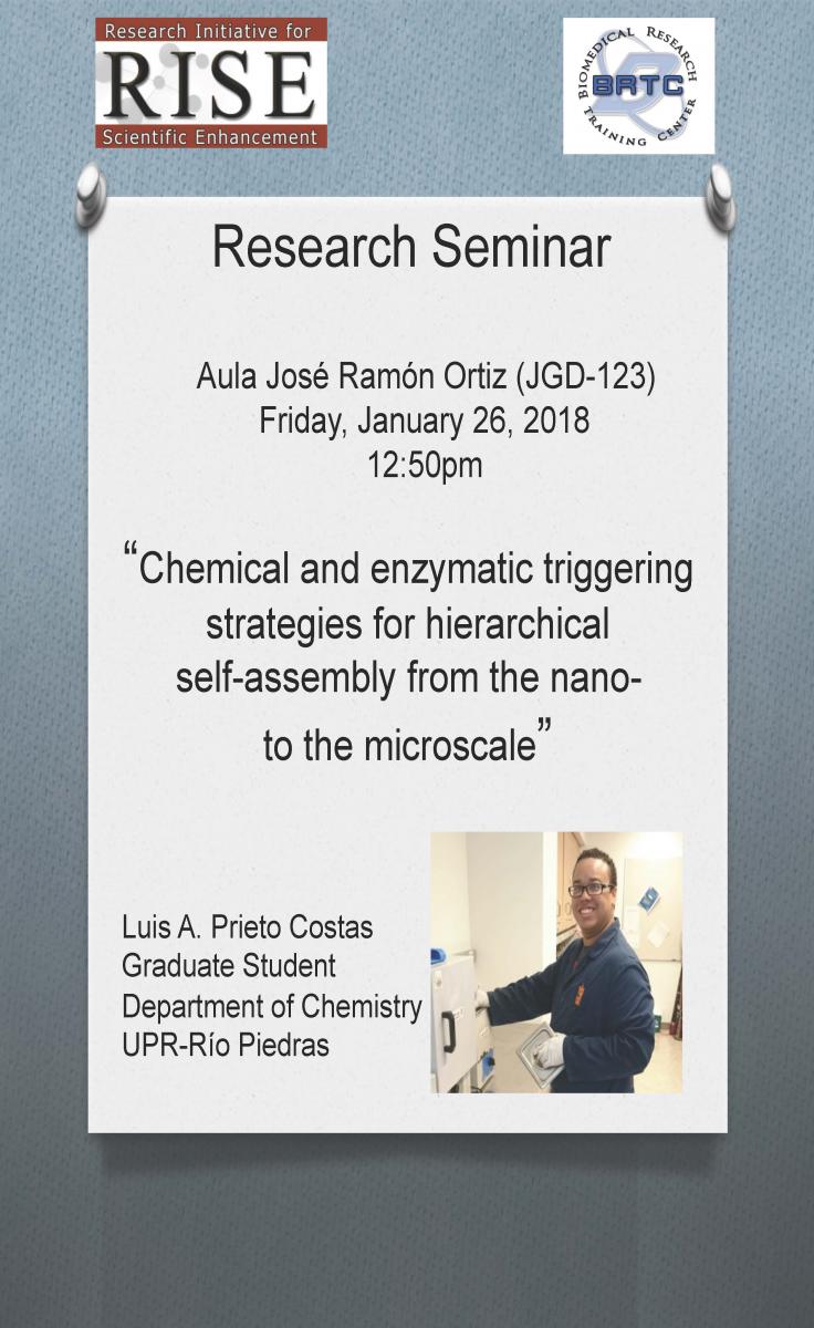 Seminar - Luis Prieto (26 enero 2018)